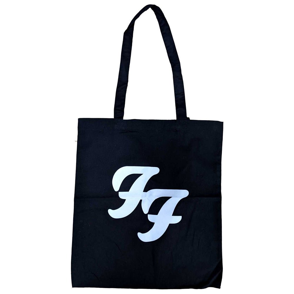 FOO FIGHTERS フーファイターズ (10月 来日 ) - White FF / トートバッグ - PGS